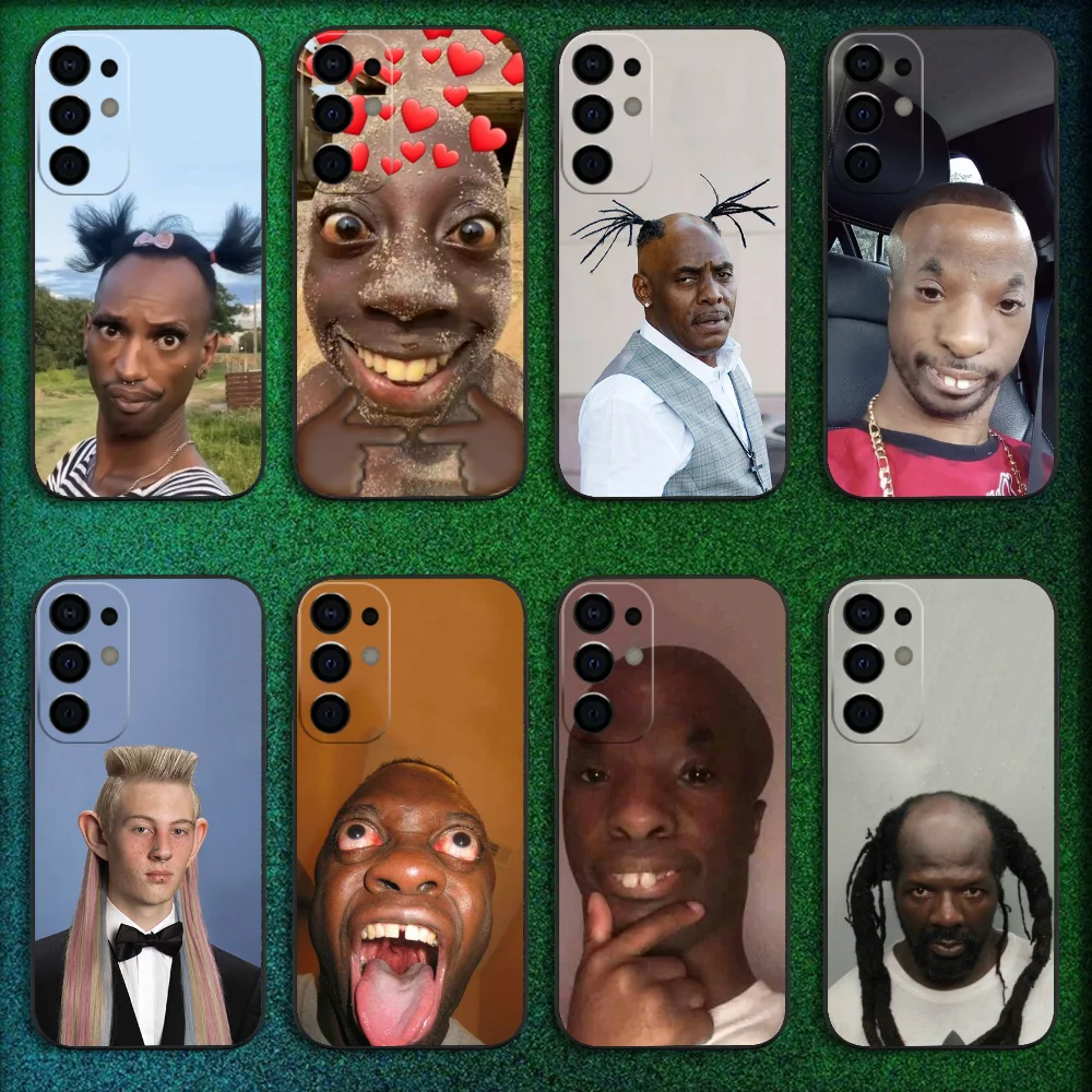 

Ugly Man Funny Phone Case For Samsung S25,S24,S21,S22,S23,S30,Ultra,S20,Plus,Fe,Lite,Note,10,9,5G Black Cover