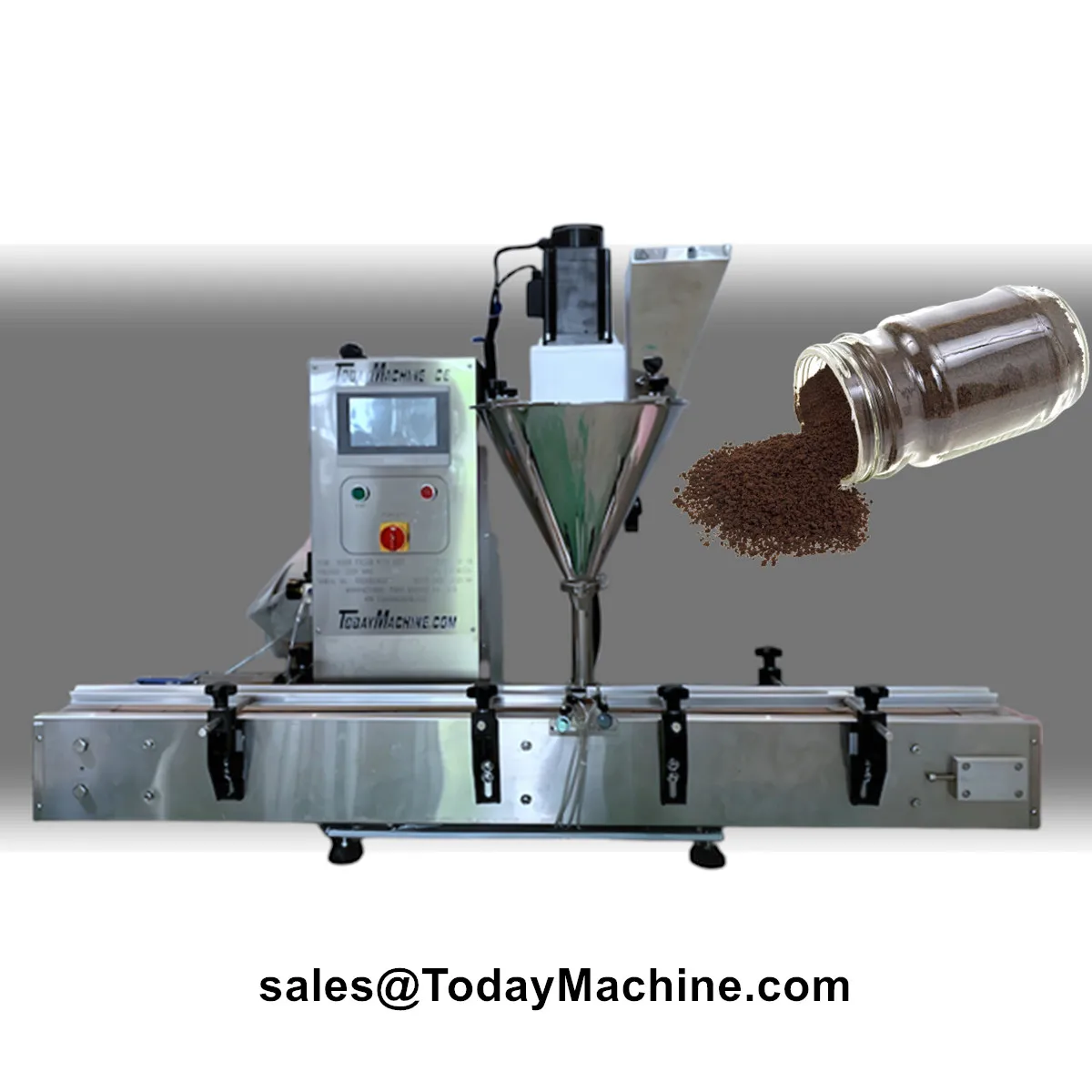 Automatische Pulverschneckenfüllmaschine für Milch, Kaffeepulver