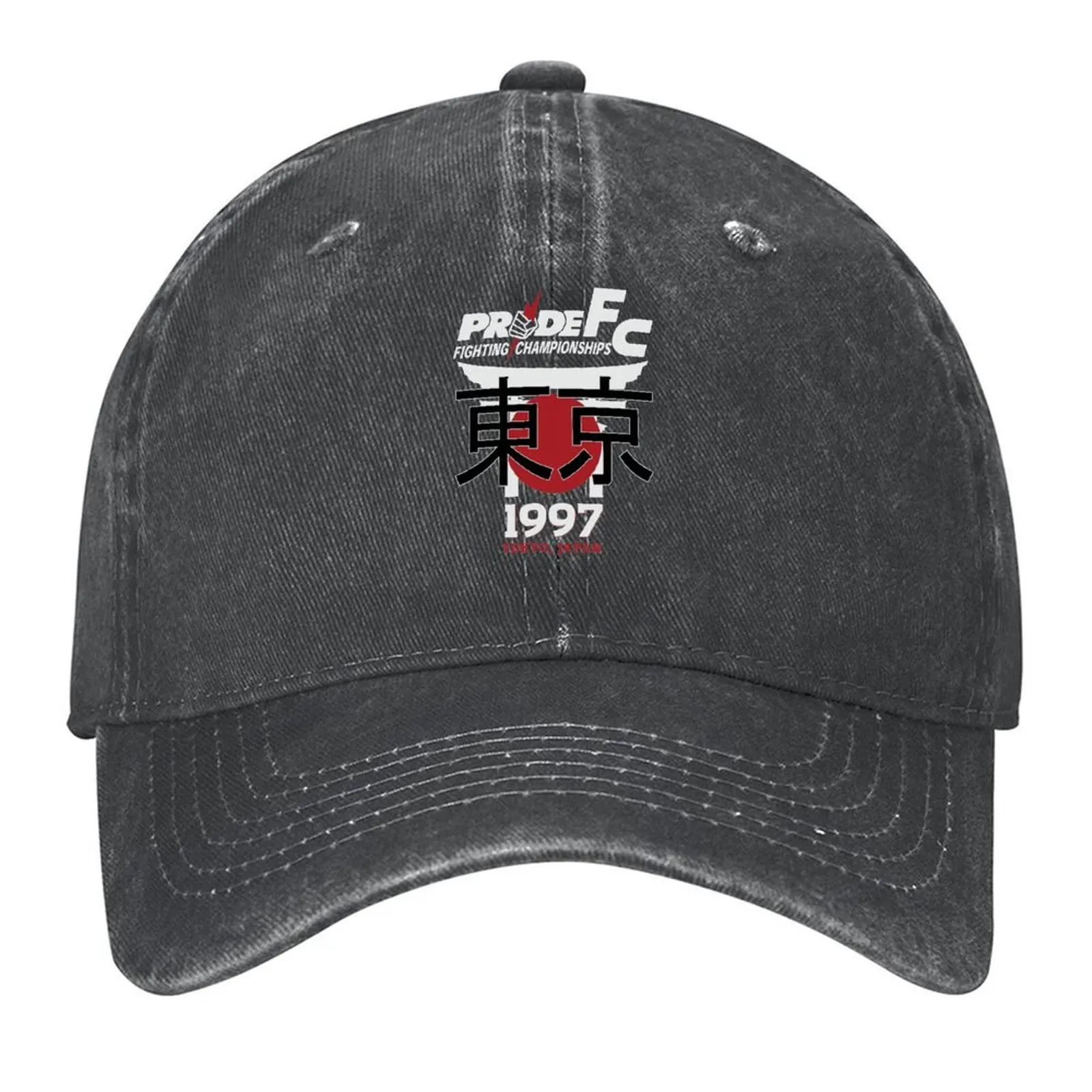 

Pride FC Vintage 1997 Tokyo Japan Baseball Cap Hip Hop Golf Hat hats for men New In Hat Caps For Women Men's
