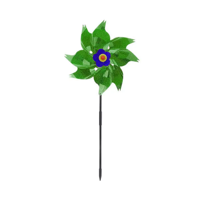 Bird Repeller Pinwheels Reflective Sparkly Pinwheel Windmill Spinner For Garden Lawn Yard Decor Supplies Keep Birds Away