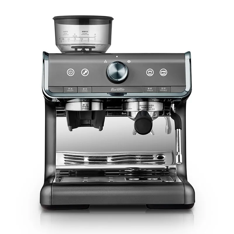 

Semi-automatic coffee machine, milk foam grinding machine, Italian coffee retro style homemade