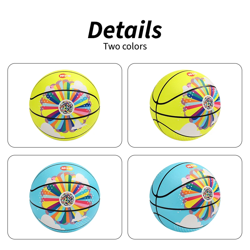 Environmentally Friendly Printed Basketball Moisture Absorbing And Wear-resistant Professional Basketball For Youth Sports