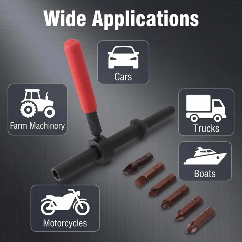 n04r-diamond-steel-slotted-phillips-bits-6-piece-air-impact-screw-remover-pneumatic-hammer-compatible