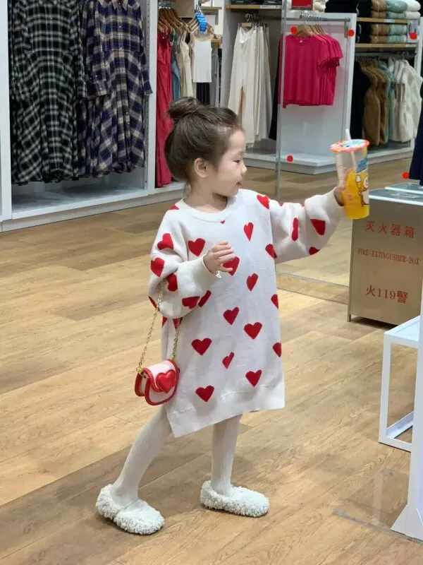 

Long Sleeve Fleece Sweatshirt SweaterToddler Girls Printed Pullover Loose