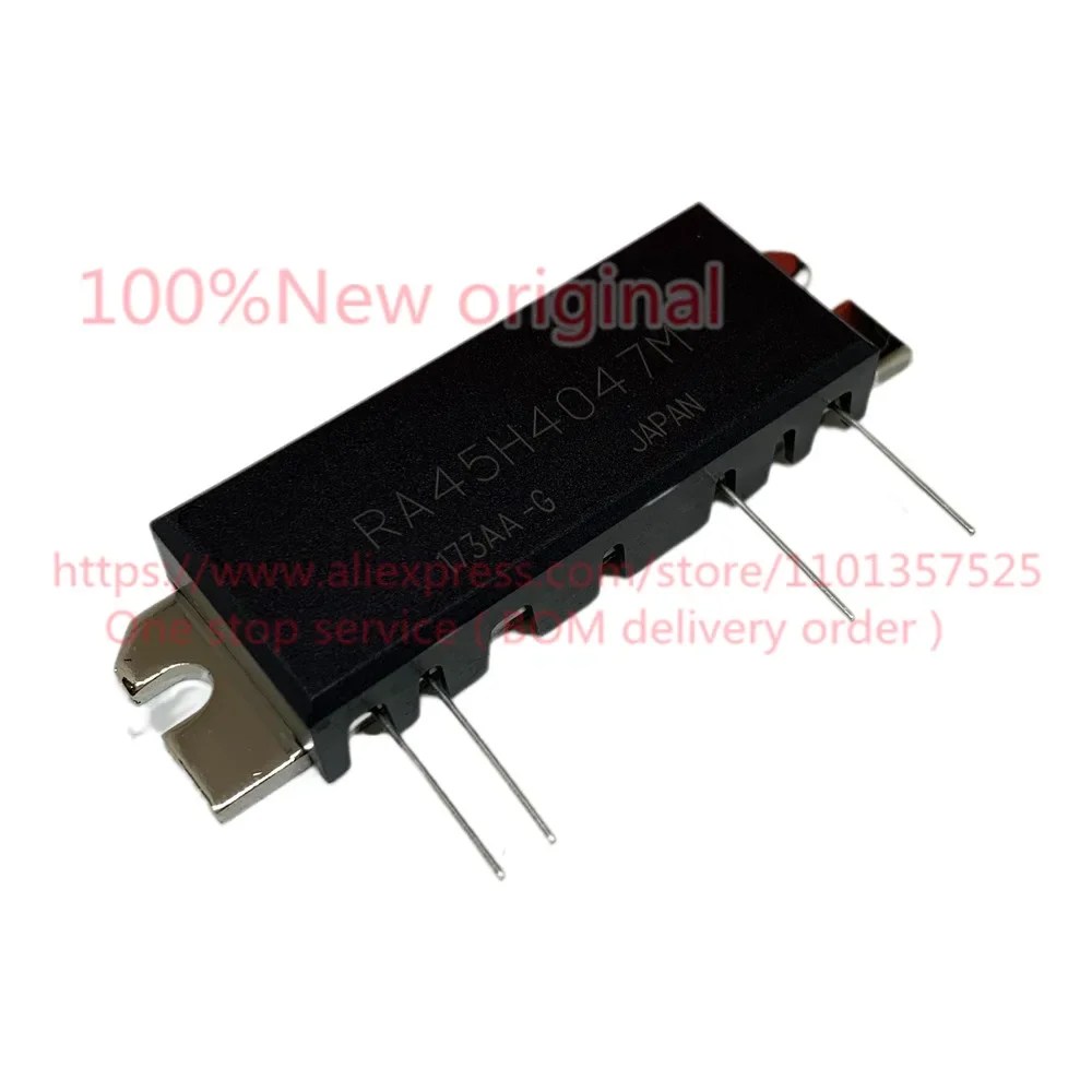 

100%New: RA45H4047M RA45H4047M-101 - 400-470MHz 45W 12.5V, 3 Stage Amp. For MOBILE RADIO