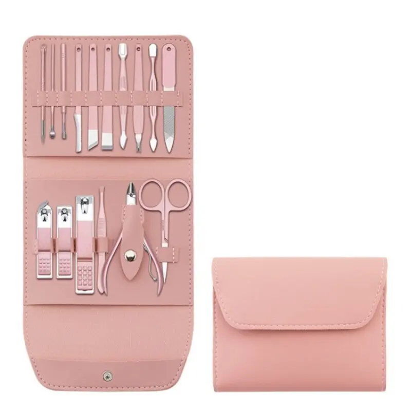 Nail Clippers Set Of Nail Tools 16 Sets Of Pedicure Knife Eyebrow Trimmer Nail Clippers Nail Clippers Manicure Set