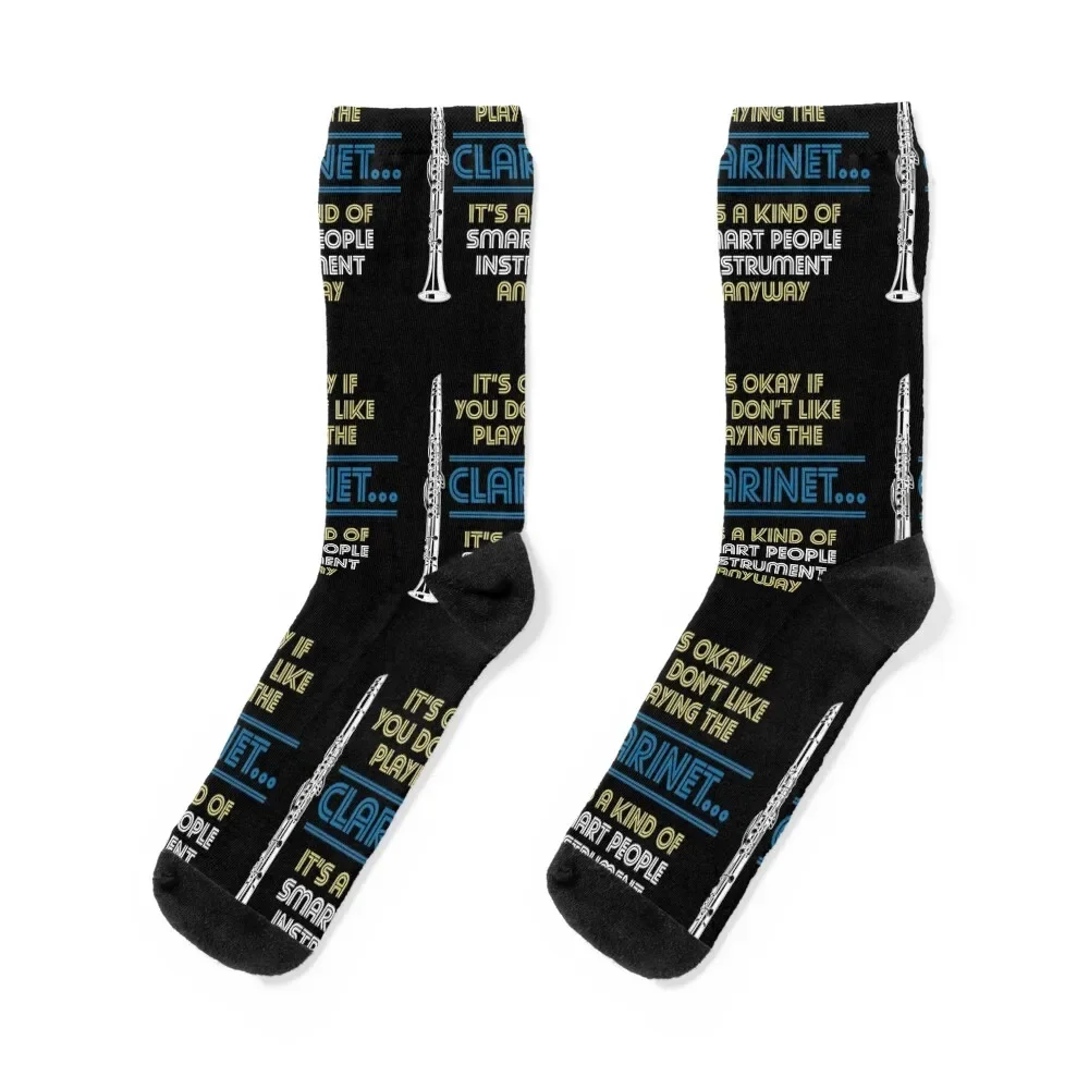 Gift clarinet clarinet Socks hip hop Novelties Antiskid soccer Socks Men's Women's