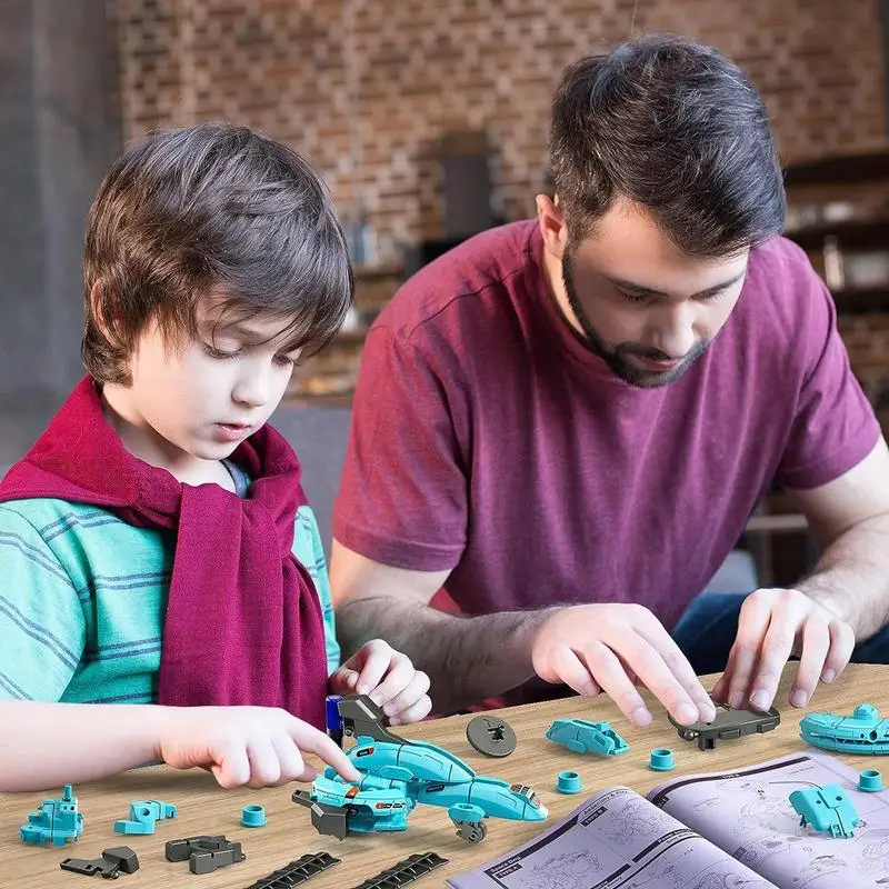 Solar-Roboter-Kits für Kinder, pädagogisches STEM-Wissenschaftsexperiment, Spielzeug, Lernblock, Raumschiff, Robotik, wissenschaftliches Spielzeug für Kinder