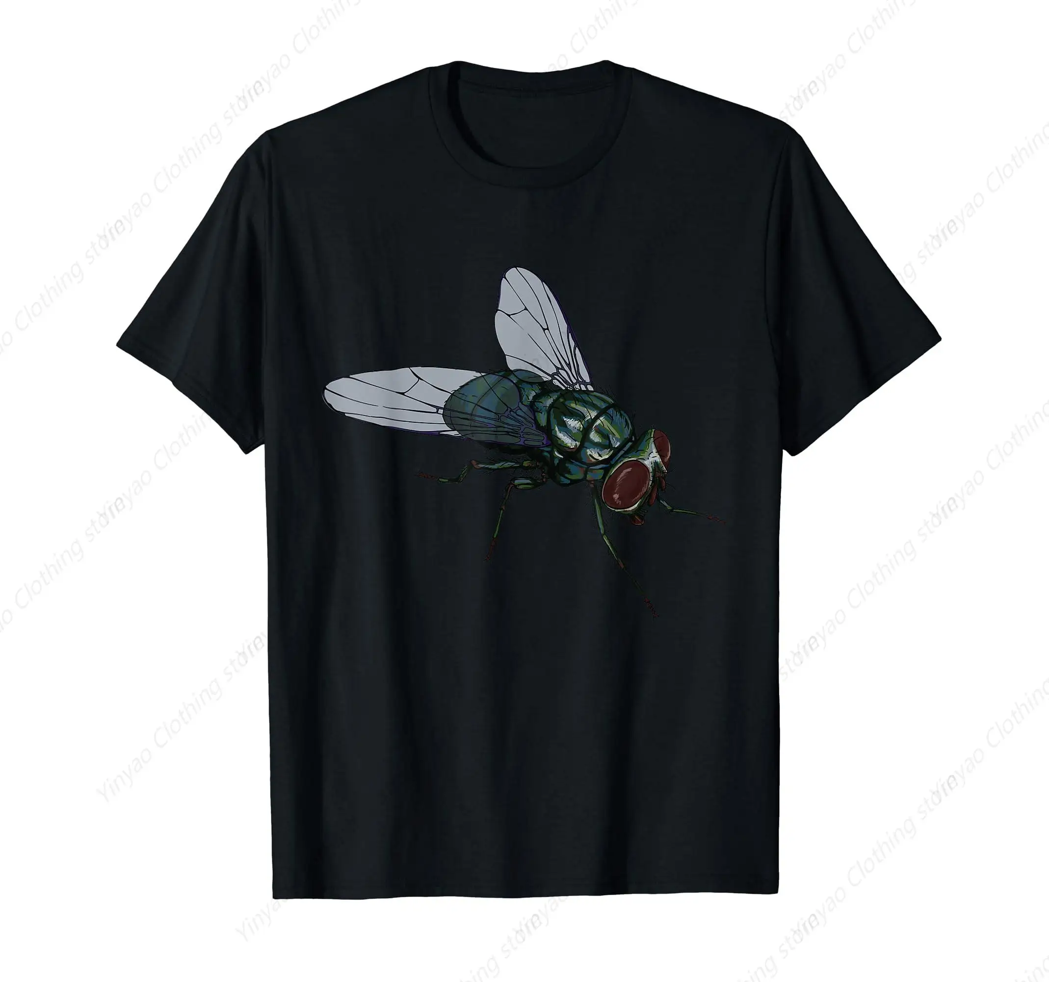 

Insect Fun Printed Pattern T-shirt Men's and Women's Cotton Personalized Fashion Customized Short Sleeve