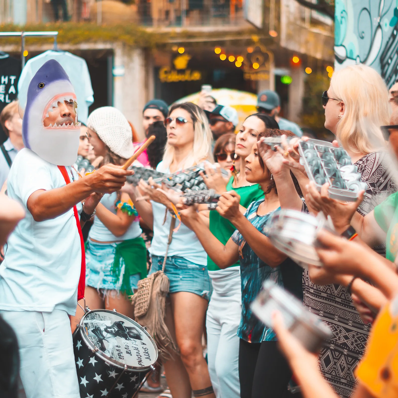 

Shark Headgear Creative mask Breathable Comfortable for Carnival Masquerade Cosplay Party Supplies Performance Prop