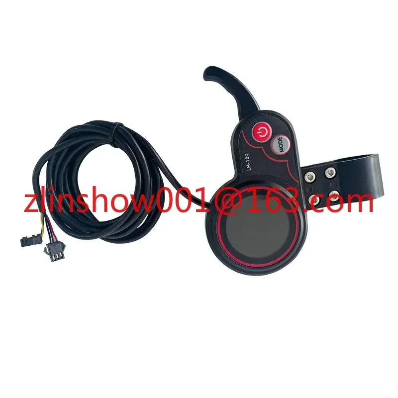 High Quality Dual E Scooter Controllers 60V 45Amp 12 Mossfets Tube Ms668 Lh100 Finger Throttle Electric Scooter Controller 60V