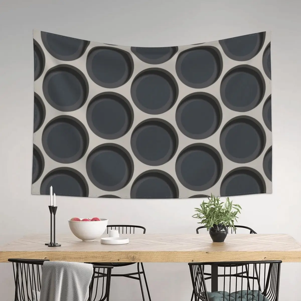 

DARK CIRCLES Tapestry Wallpapers Home Decor Anime Decor Wall Deco Wallpaper Bedroom Tapestry