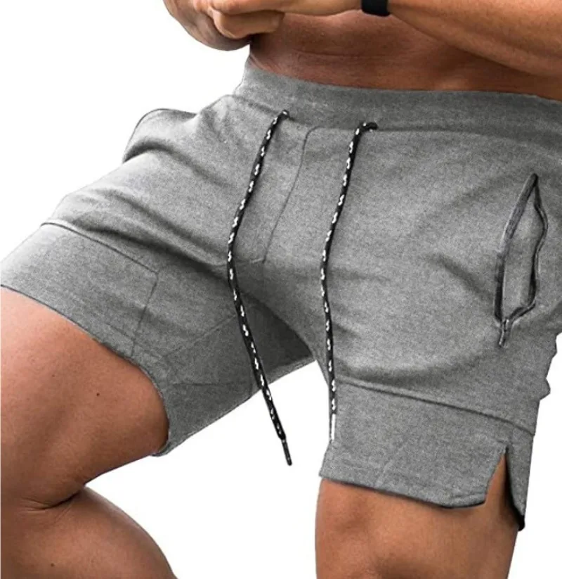 2024 Summer New Foreign Trade Multi Color Sports Fashion Beach Pants Men's Zipper Pocket Drawstring Men's Shorts