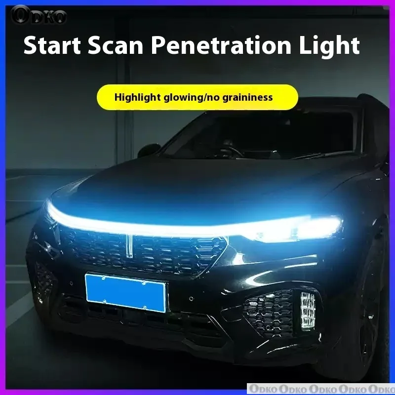 ل 	 بي ام دبليو M2 	 2016-2026 ترقية حديثا LED النهار تشغيل ضوء المسح بدء غطاء السيارة DRL دليل ديكور المحيطة مصباح 12 فولت #3