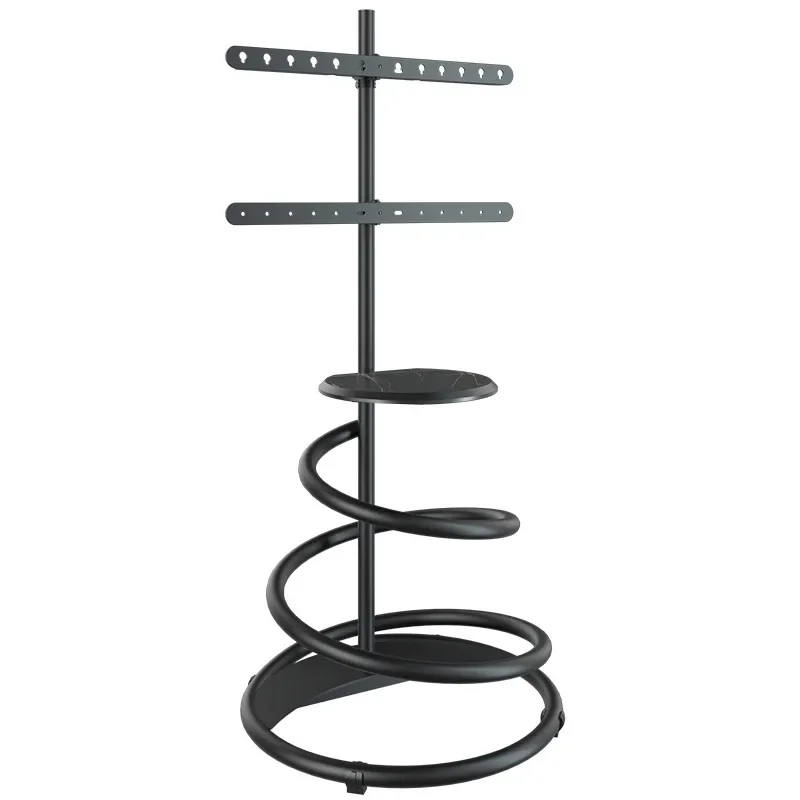 TV floor bracket 37/43/55/65/75 inch monitor conference screen projection floor wall mount