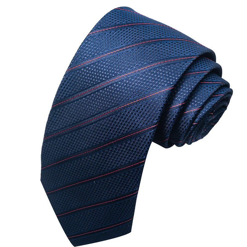 Top Grade Classic Luxury 8 cm Tie Blue Floral Striped Gravatas For Men Suit Accessories Fit Wedding Workplace Birthday Gift