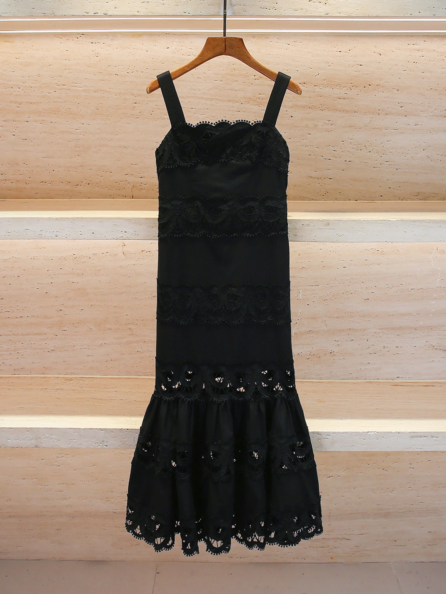 

Женская длинная кружевная юбка Ele Long ter Dr, весна 2026, Hepburn Sle, облегающая юбка с высокой талией, с застежкой-молнией