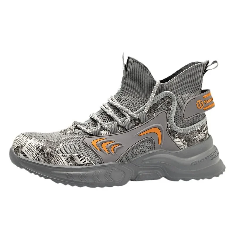 

Workwear Anti-impact Lightweight Comfortable Durable Men Sulfur Shoes Breathable Casual Safety Shoes
