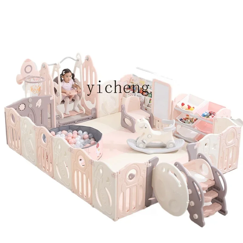 

Tqh детский забор, защитная решетка для пола, детский игровой коврик для дома, коврик для ползания, детский коврик для скалолазания