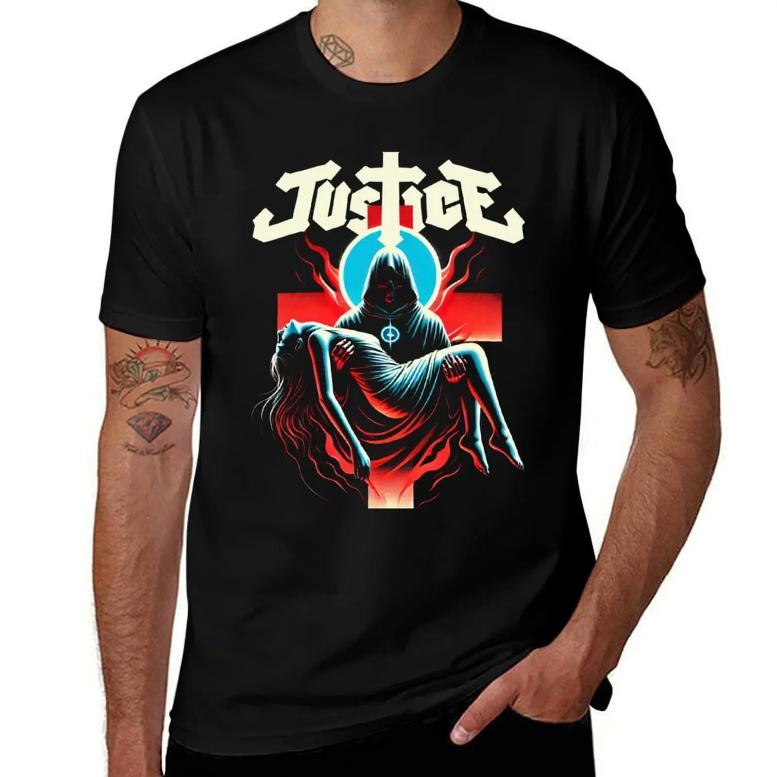Justice Band - Neverender T-Shirt Modern Style Print T-Shirt