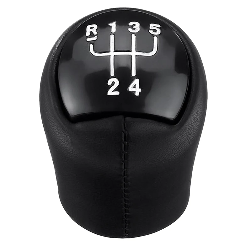 5 Speed Leather Car Gear Shift Knob Shifter Lever For Renault Clio Espace Kangoo Express Laguna Megane Cabriolet Classic