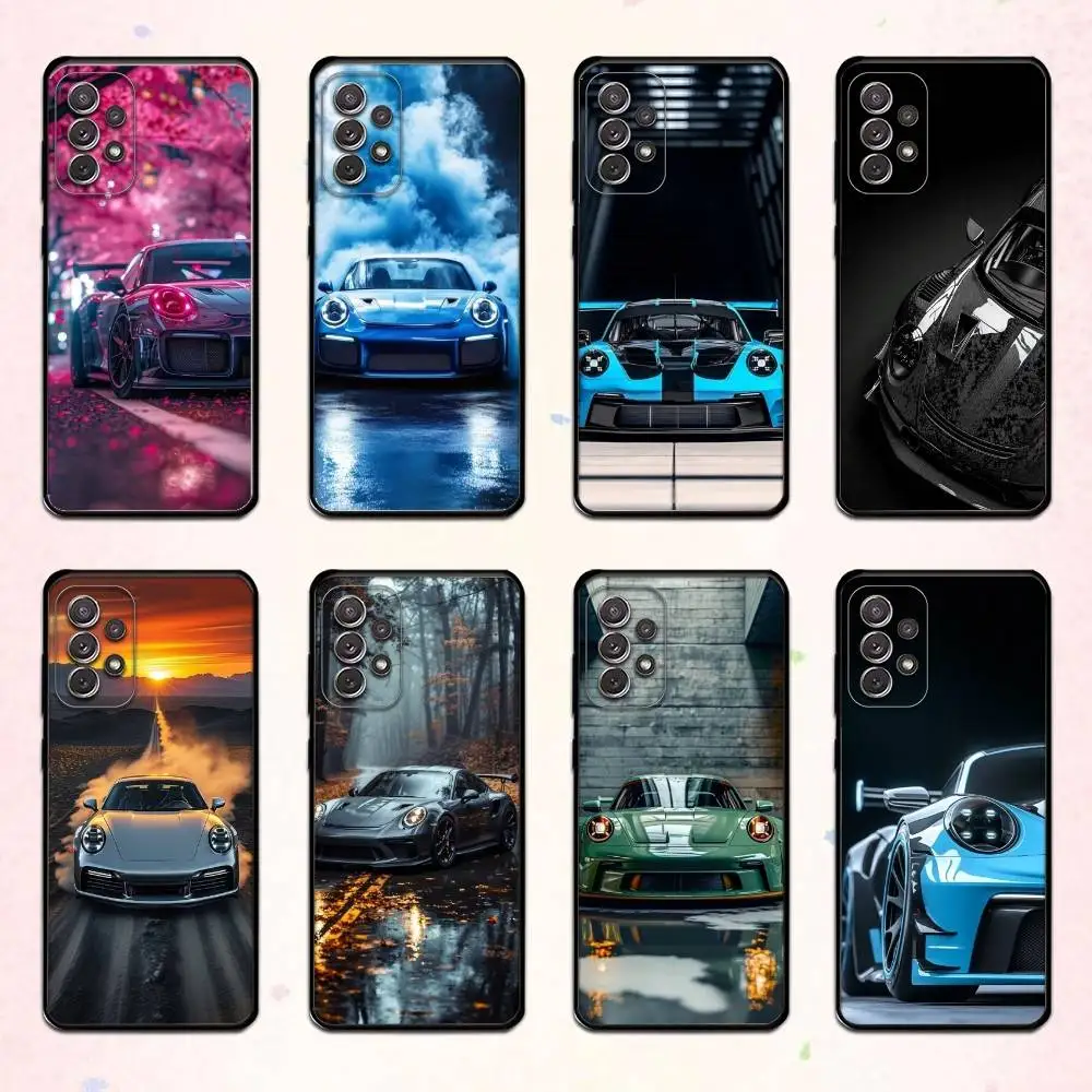 

Racing Car C-Conceptual P-Porsches Phone Case For Samsung S 25,24,23,22,30,21,10,9,Ultra,Plus,Lite,FE,4,5 G Soft Black Case