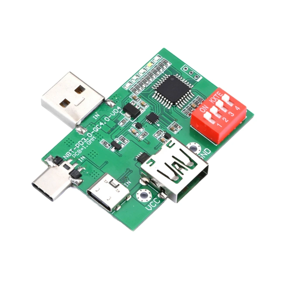 PD3.0/PD2.0/QC3.0/QC2.0/PPS Moduł wyzwalacza szybkiego ładowania wabika 5V 9V 12V 15V 20V Wyjście USB Wykrywanie starzenia Adapter szybkiego ładowania