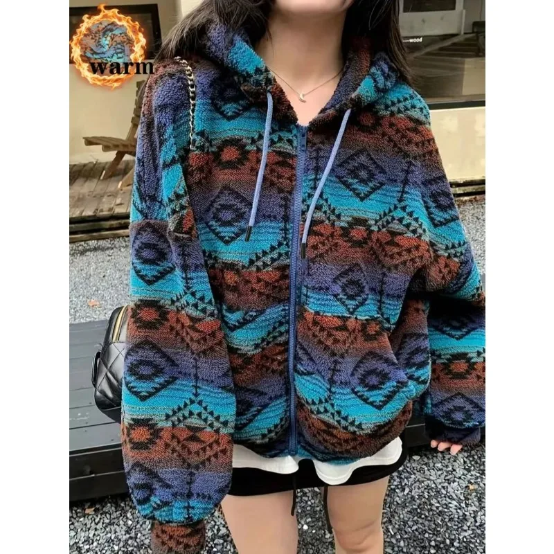 

Осень/зима Повседневная двусторонняя меховая клетчатая куртка с короткими рукавами и контрастным цветом, пуловер в клетку с капюшоном