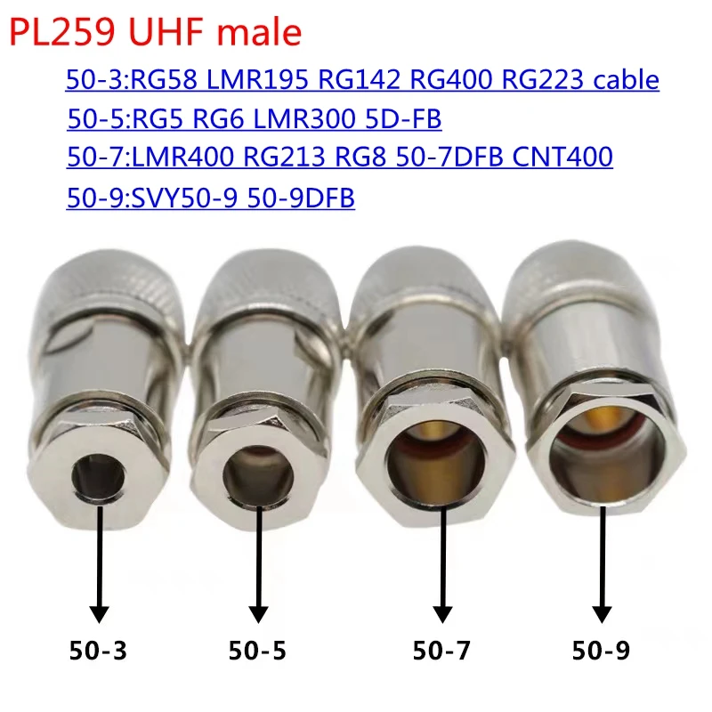 1PCS Uhf PL259 SL16…