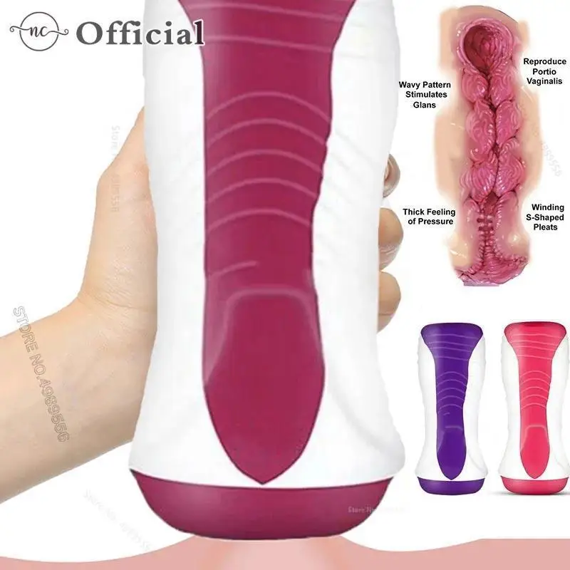 Masturbación Anal, orgasmo, pene, Juguetes sexuales para parejas, productos para adultos, coño, juguete analógico, vibrador masculino, masturbador de Vagina