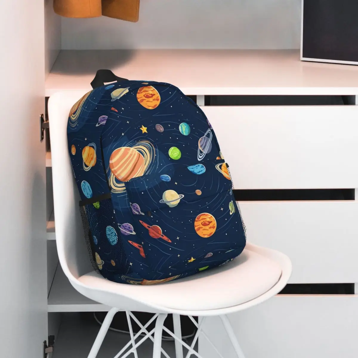 Solar System Space Planets Universe Backpack Hot Sale Daypack Large Capacity BookBag Shoulder Bags for Men Women School Bag