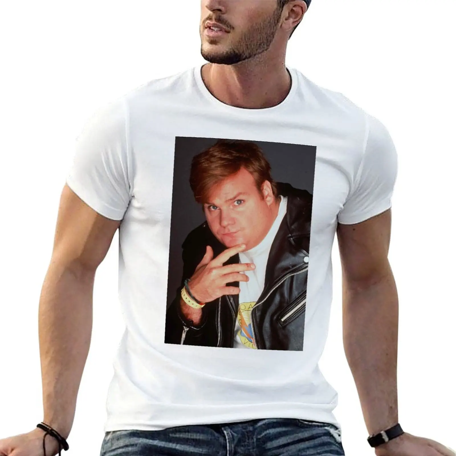 

Chris Farley Vintage 90s T-Shirt t shirts for man graphic vintage t shirt man plain T-Shirt