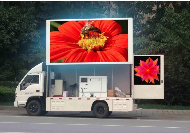 Waterdichte P5 Outdoor Dubbelzijdig Screen Programmeerbare Auto Dak Reclameborden Taxi Top Led Display