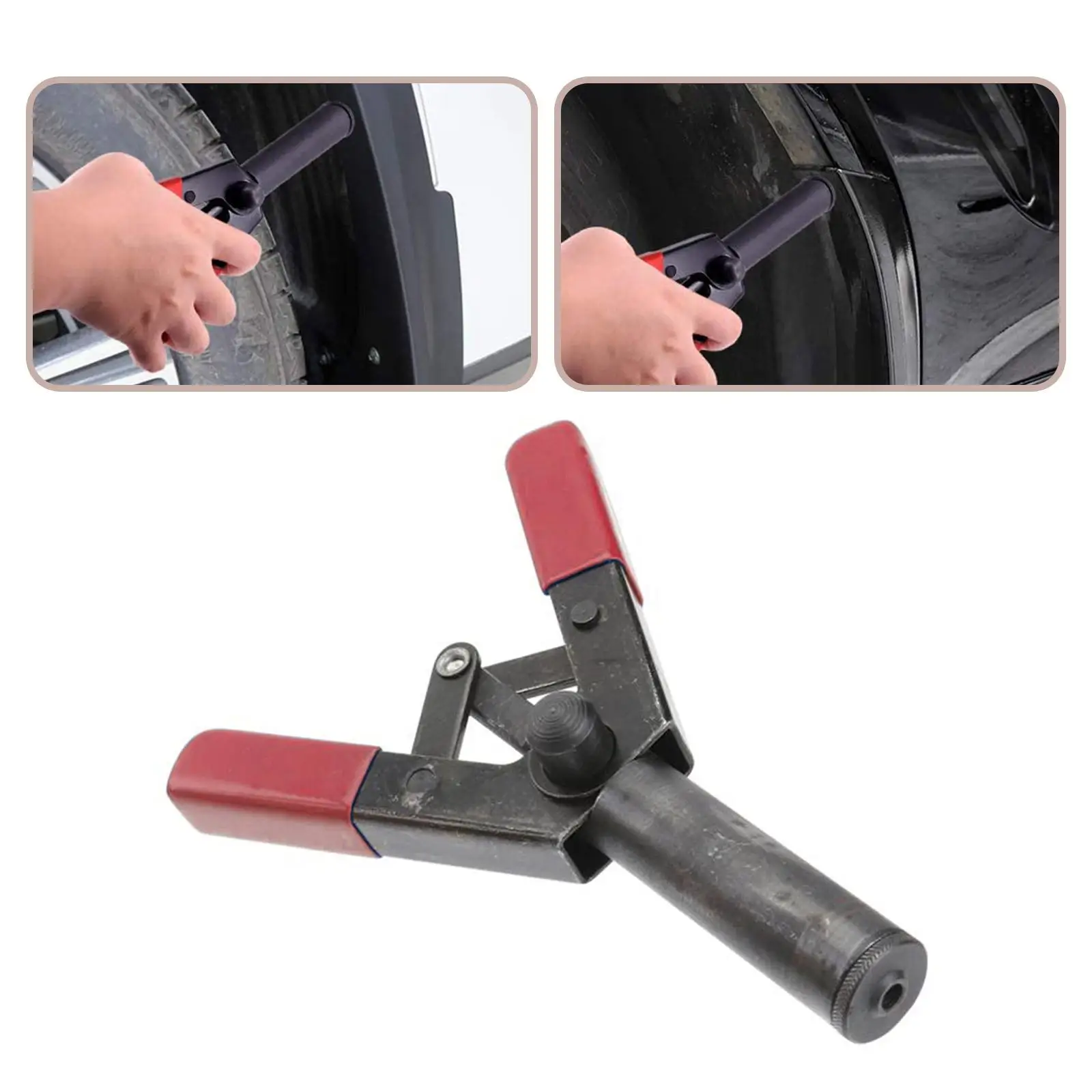 Kunststoff-Nietpistolen-Set, multifunktionale Poly-Nietpistole, Schnellset zum Befestigen von Türverkleidungen und Autoverkleidungen, 40 Stück POM-Nieten – Detail 6