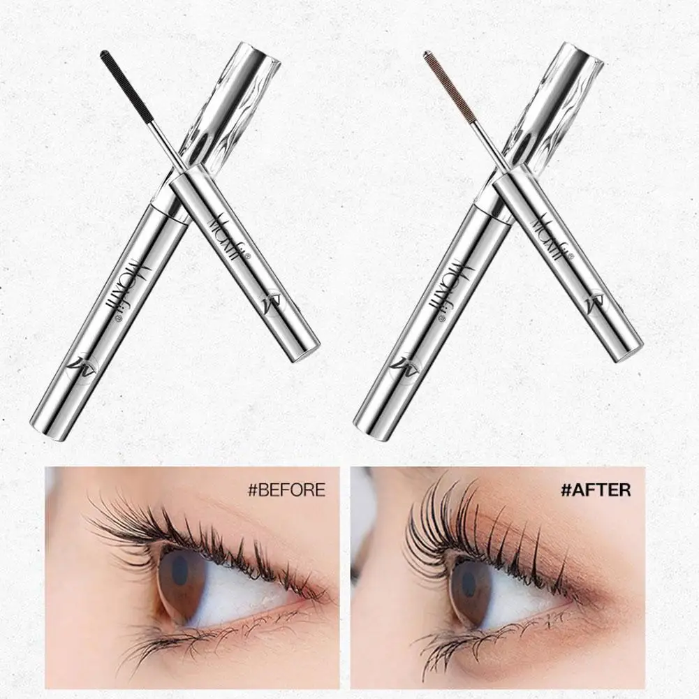 Mascara en Tube d'acier, primaire de cils imperméable longue durée, Extensions naturelles bouclées 3D, maquillage allongé des yeux, beauté quotidienne