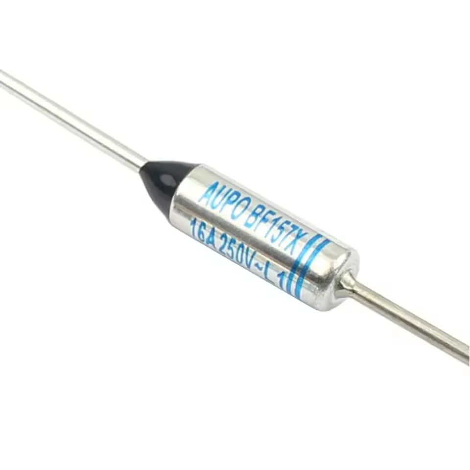 10 قطعة الصمامات الحرارية BF157 BF157X 10A 16A 250V BF 157C 157 درجة مئوية قطع TF بيليه TCO وصلات درجة حرارة الرصاص المحوري AUPO