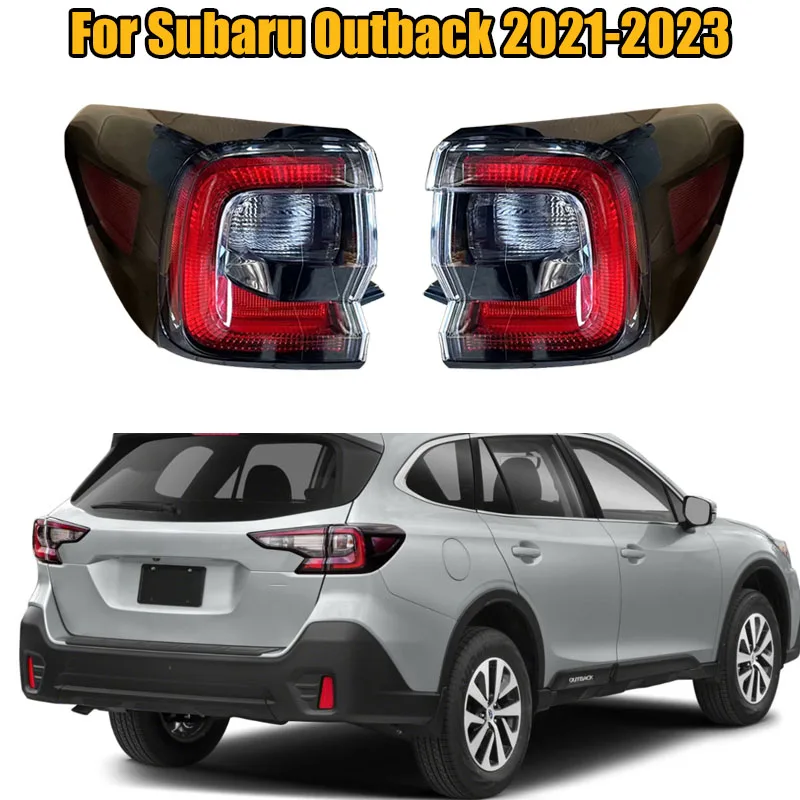 For Subaru Outback 2021-2023 Car Rear Bumper Outer Tail Light Stop Brake Fog Lamp 84201AN02A 84201AN02B 84201AN03A 84201AN03B