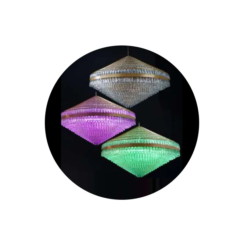 

Chandelier light luxury living room light bedroom light modern villa hollow