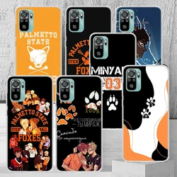 Andreil All For The Game Palmetto State Foxes Phone Case Coque For Xiaomi Redmi Note 10 11 12 13 14 Pro Plus 14S 13 12S 11S 11T
