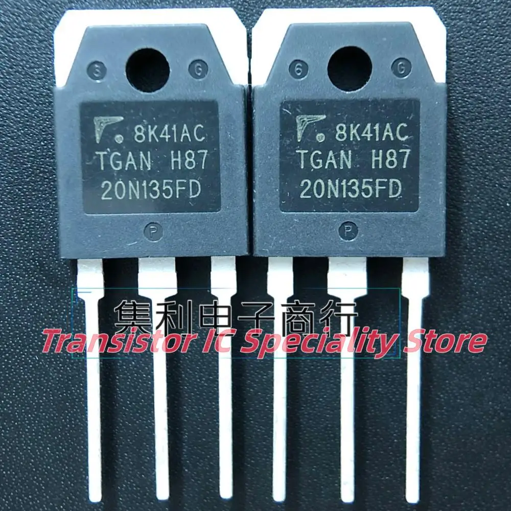 5PCS-10PCS  TGAN20N135FD 20N135FD  IGBT 20A 1350V Imported  Original  Best Quality