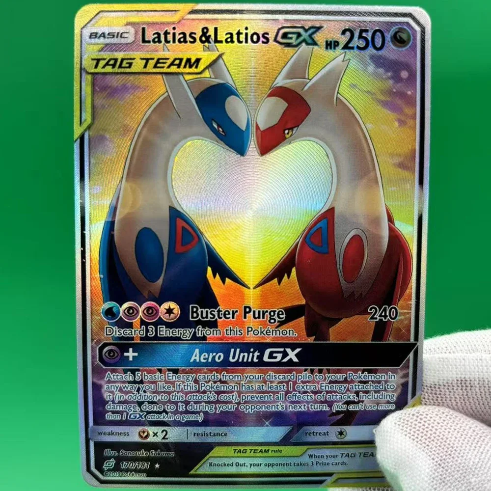 TCG Collectie Kaarten Charizard Lugia Umbreon Mewtwo Giratina DIY Zelf Gemaakt Enkele Kaart Klassieke Game Anime Kaart Gift Speelgoed