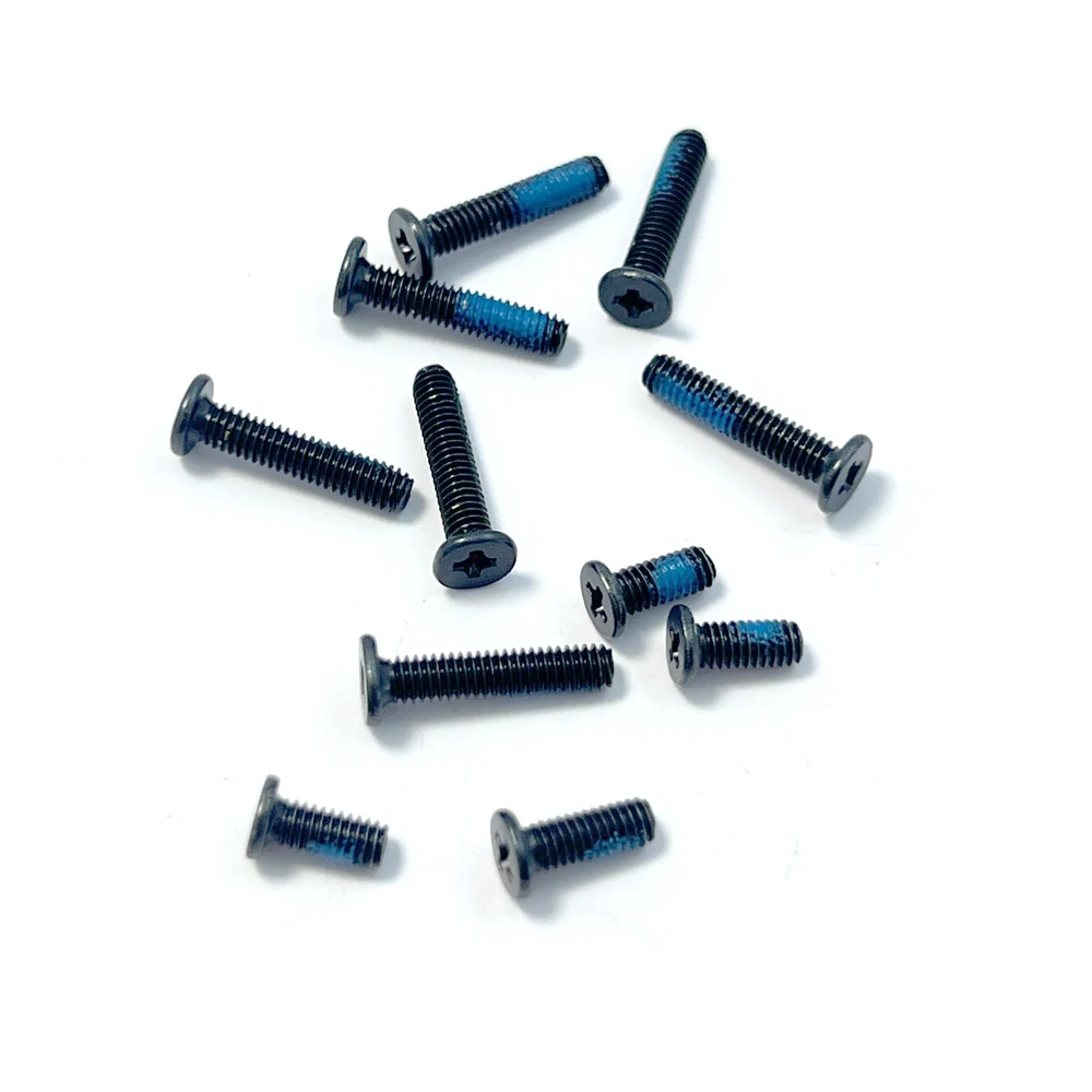 FGY 10PCS For ASUS ROG G513R/RX/RS/RW/RM/RXZ/RSZ/RWZ/RMZ Laptop Lower Bottom Base Cover Case screws Black