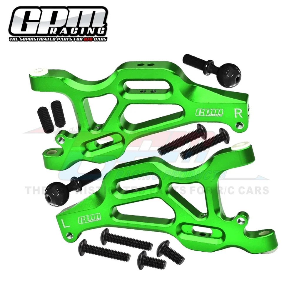 GPM ARRMA 1/7 MOJAVE EXB 6S Upgrade Accessories Metal Aluminum Alloy Front Lower Suspension Arms Swing Arm ARA330606