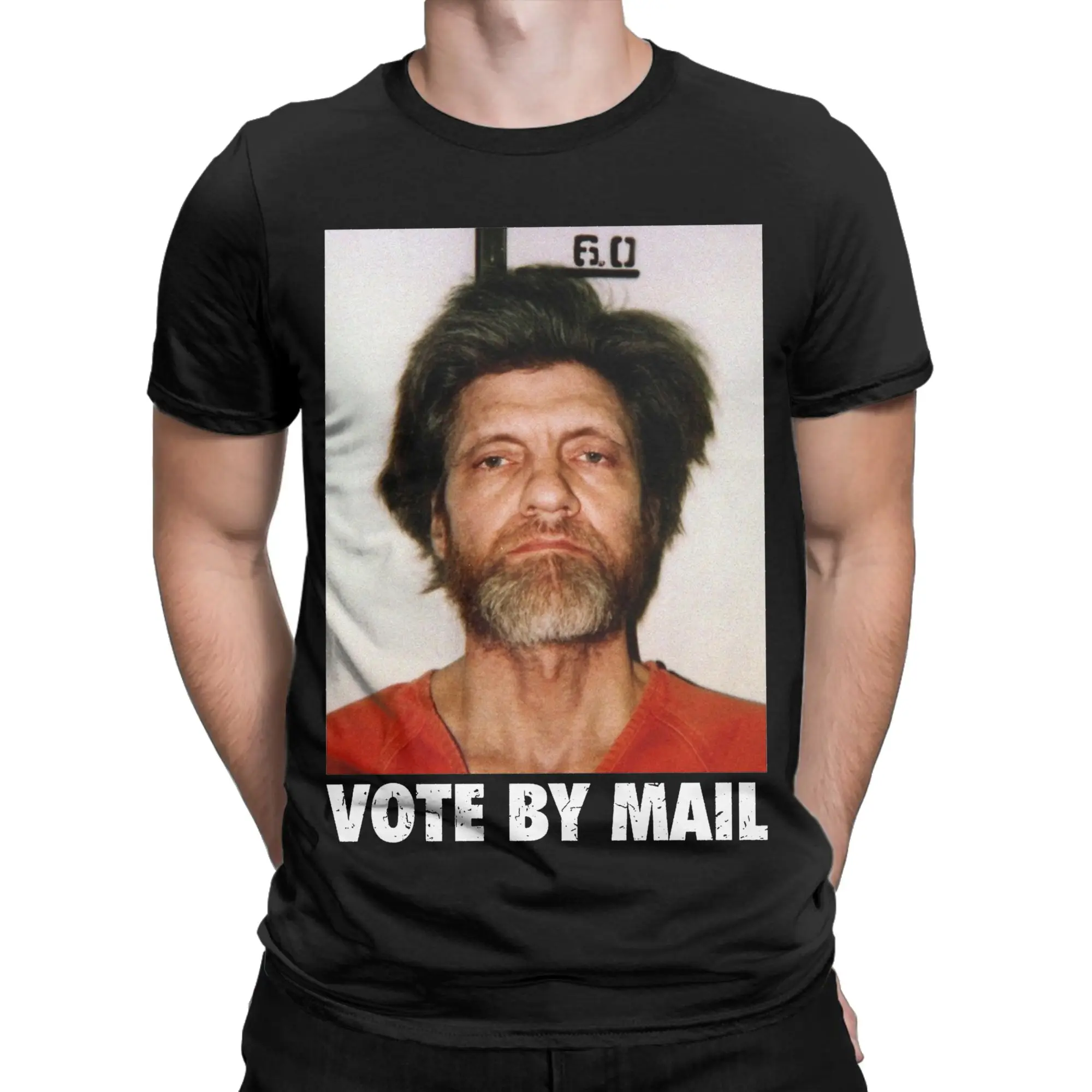 Ted Kaczynski T-Shirts Men Unabomber Leisure Pure Cotton Tees O Neck Short Sleeve T Shirts Gift Idea Tops