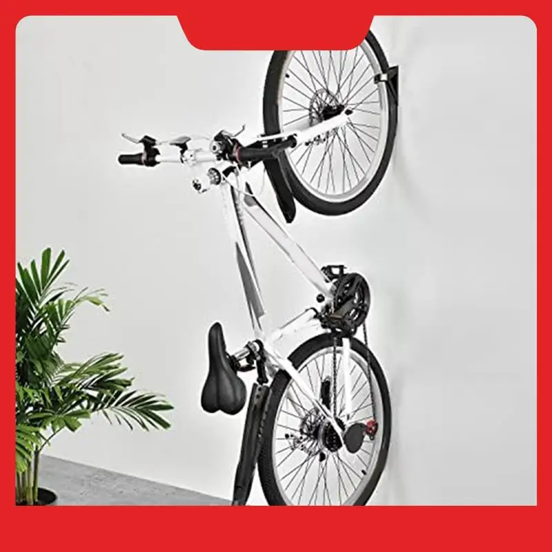 

2 Pack Bike Rack Wall Hook Mount Bike Hook Holder Bike Wall Hook For Storage And Garage Organization Flip-Up Bicycle Rack