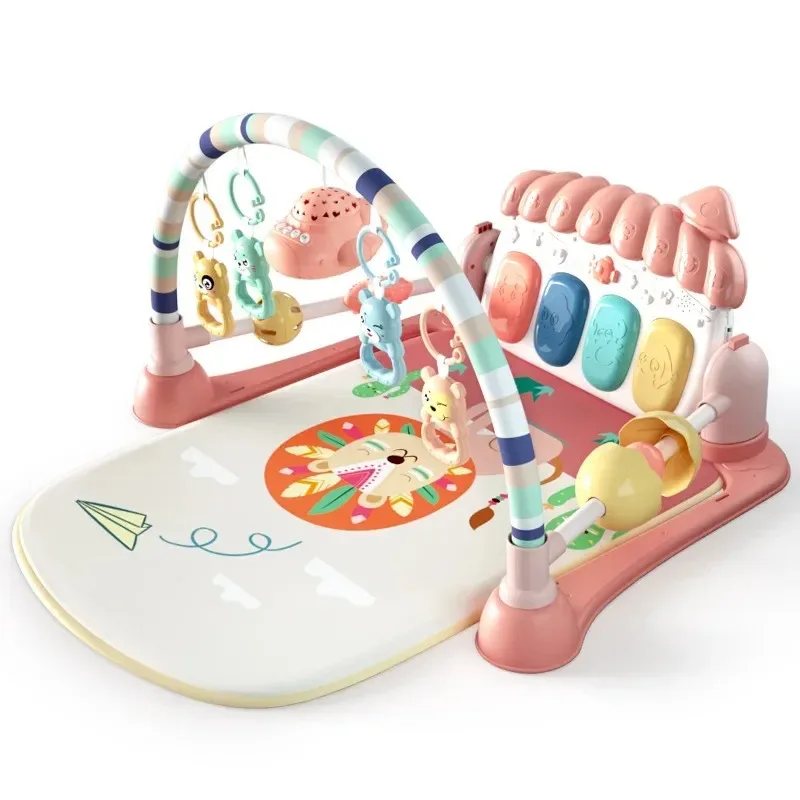 Baby Fitness Piano Mats Cute Toddler Indoor Activity Crawling Musical Educational Gym Soft Playmat For Newborn Baby Infant Gifts view 6
