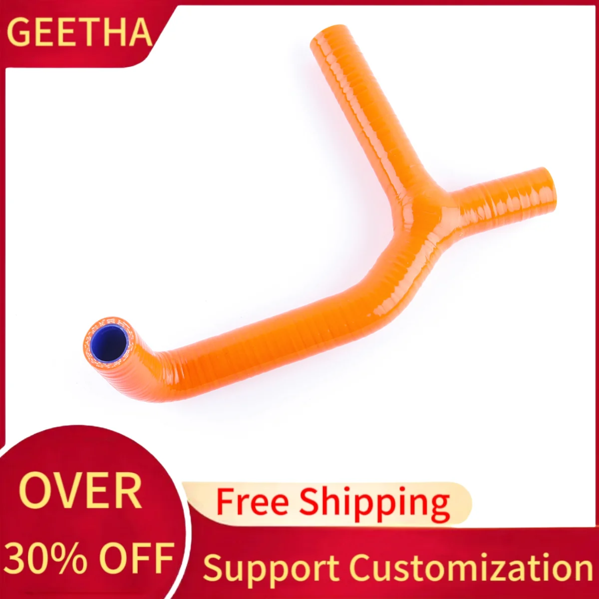 For KTM 85SX 105XC 2003-2011 85 SX 105 XC Silicone Radiator Hose Pipe Tube Kit 2003 2004 2005 2006 2007 2008 2009 2010 2011 view 5