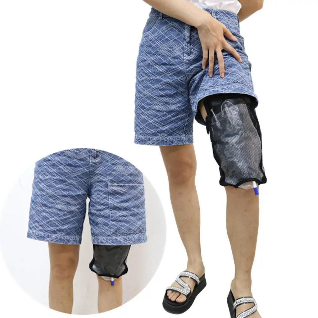 

Сумки для сбора мочи, держатель для сумки для ног, регулируемый ремень, водонепроницаемый комплект для недержания, для путешествий, дома, пациента при недержании мочи