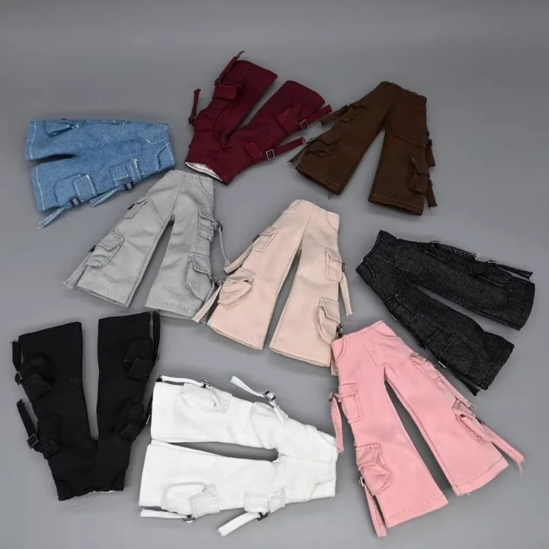 

Предзаказ: Модель одежды для кукол BJD — рабочие брюки в стиле модной однотонной одежды с множеством карманов, масштаб 1/12, для украшения тела куклы.