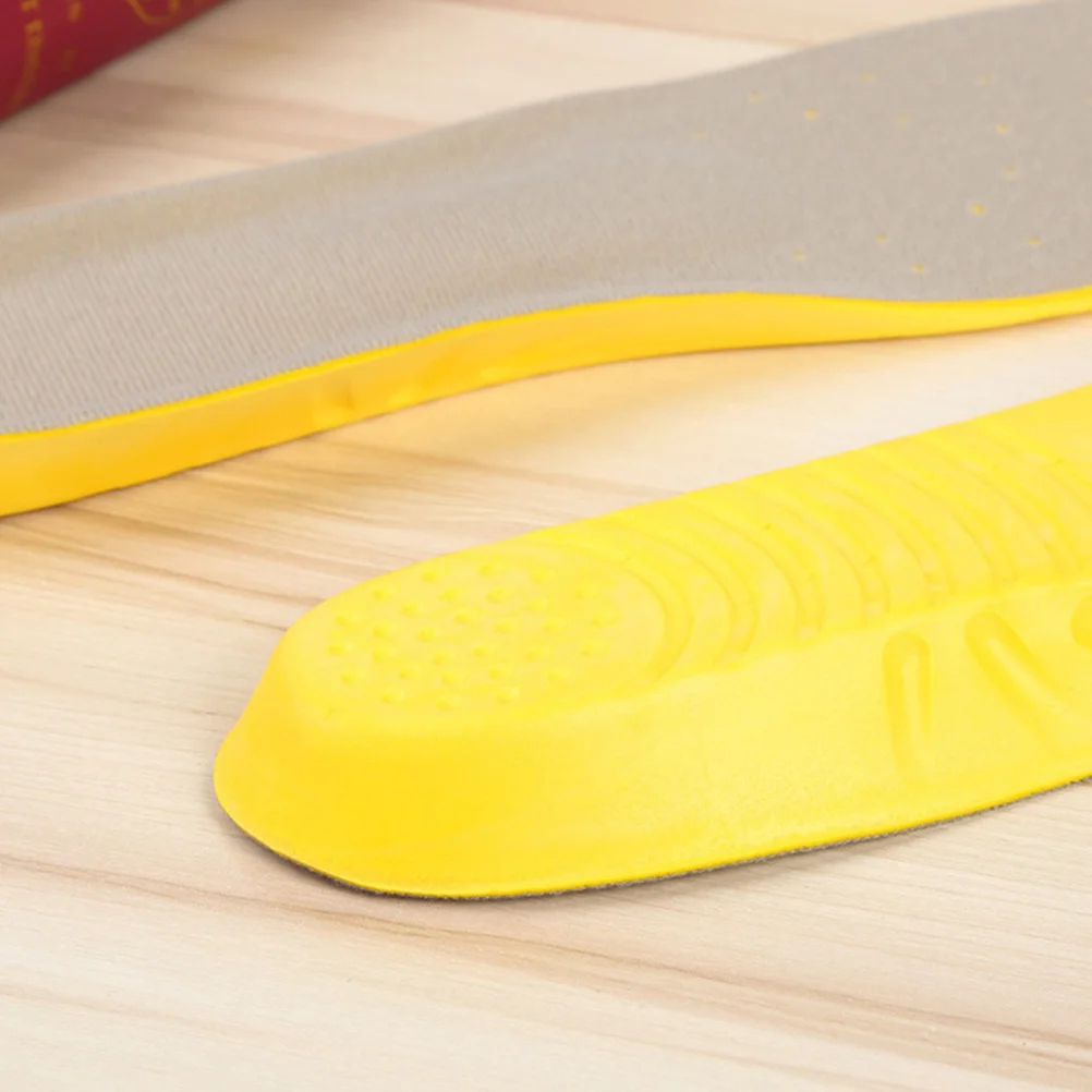 1 Pair Comfortable Insoles High Arch Support Shoe Pad For Foot Pain Relief Long Lasting Unisex Inserts Suitable For Sports